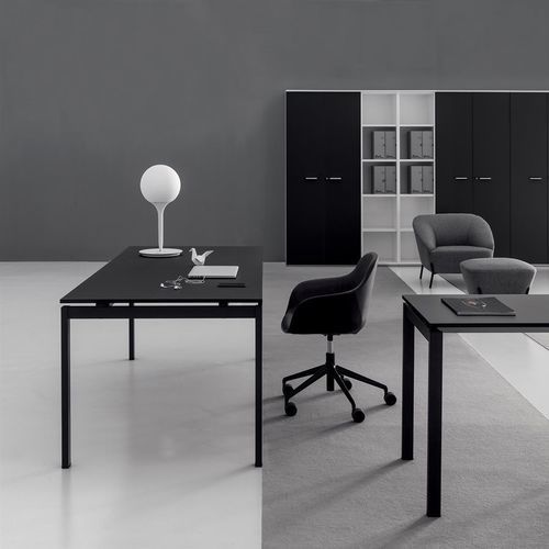 Scrivania da terra - DV802 PAG - Della Valentina Office - da 2 persone / contemporanea / in legno