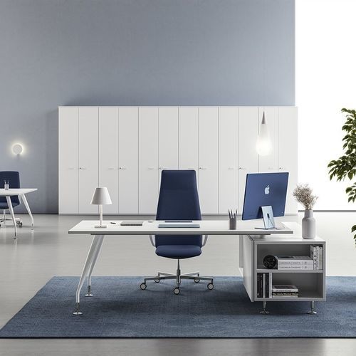 Scrivania direzionale - DV914 DAKAR - Della Valentina Office - da terra / contemporanea / in rovere