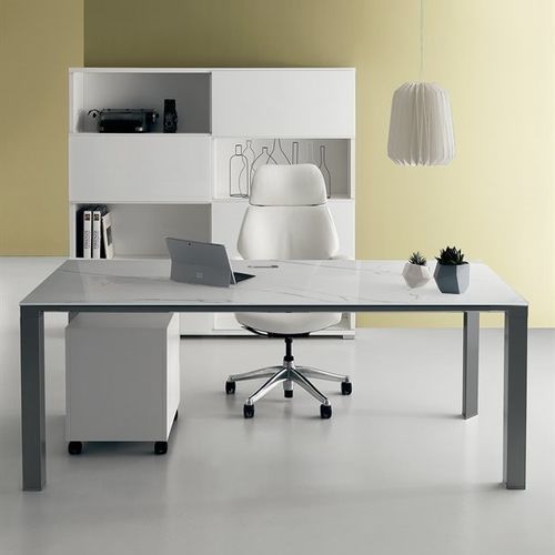 Scrivania direzionale - DV901 VERTIGO - Della Valentina Office - da terra / contemporanea / in legno
