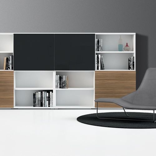 Libreria modulare - DV522 ROMA - Della Valentina Office - a muro / contemporanea / contract