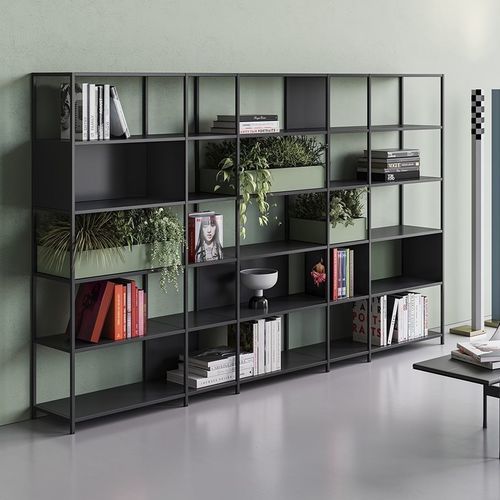 Libreria modulare - DV528 KYN - Della Valentina Office - contemporanea / contract / in legno