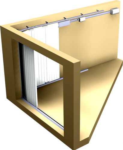 Porta sezionale laterale per garage - GARLINE - Wimove - in alluminio / automatica