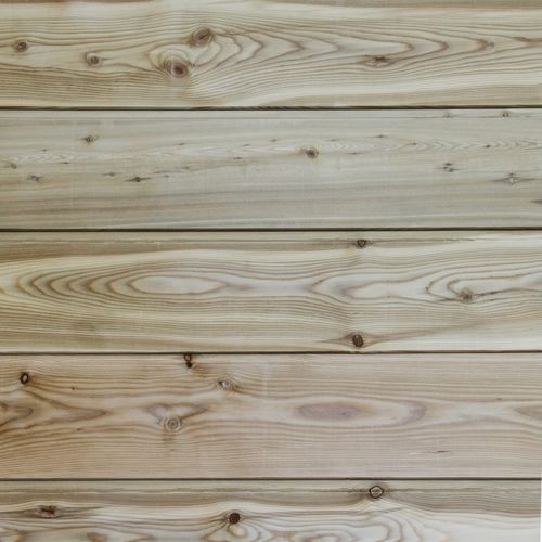 Rivestimento di facciata a doghe - AUTHENTIC : MÉLÈZE DE SIBÉRIE  A/B - SIVALBP - in legno / FSC / con scanalature
