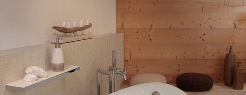 Perlina da parete - FAHRENHEIT : ÉPICÉA DU NORD THERMO - SIVALBP - per soffitto / in legno / PEFC