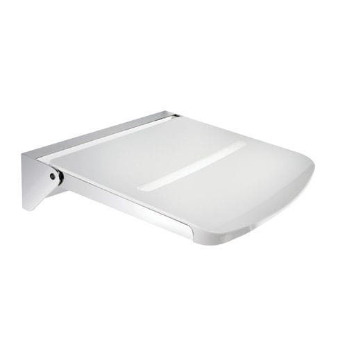 Sedile per doccia ribaltabile - SDD07621 - Creactive Paris - da parete / in plastica / in acciaio inossidabile lucido