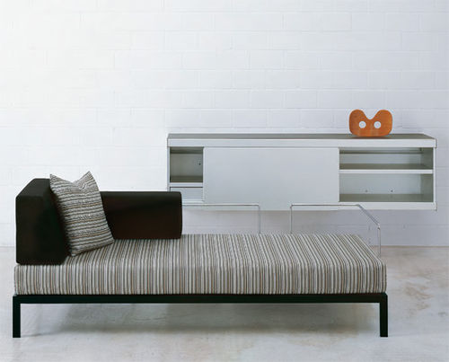 Dormeuse contemporanea - Lehni - in tessuto