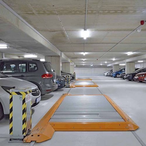 Piattaforma di parcheggio scorrevole - PARKBOARD PE - KLAUS Multiparking GmbH - elettrica