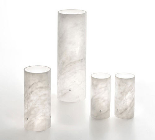Colonna luminosa contemporanea - LUMA - Marsotto - in marmo / LED / da interno
