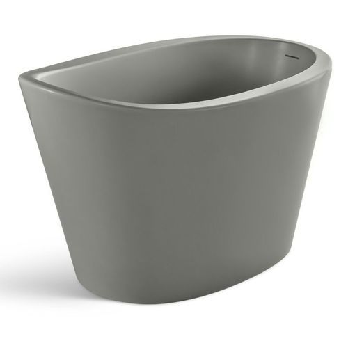 Vasca da bagno ovale - TRUE OFURO - Aquatica Marmite SP. Z.o.o - da appoggio / per ambiente abitativo / ghisa minerale