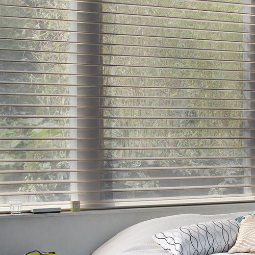 Tenda avvolgibile veneziana - SILHOUETTE ® : SUNCREEN - Luxaflex - per finestra / in tela