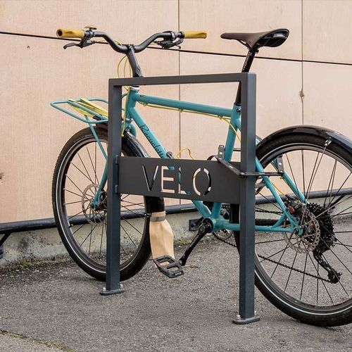 Poggia-biciclette a pavimento - V&Eacute;LY - TF URBAN - con sistema di sicurezza / interrato / per spazio pubblico
