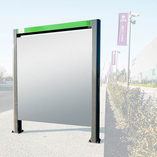 Totem di segnalazione - MODULAR - TF URBAN - in acciaio galvanizzato / per spazio pubblico