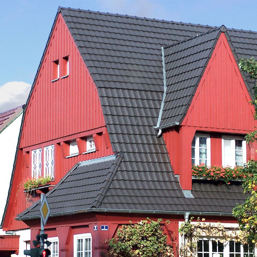 Tegola a incastro - RHEINLAND - Röben - in clinker / rossa / nera