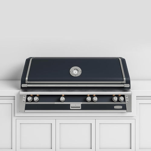 Barbecue a gas - BBQ56T - Officine Gullo - a legna / da appoggio / da incasso