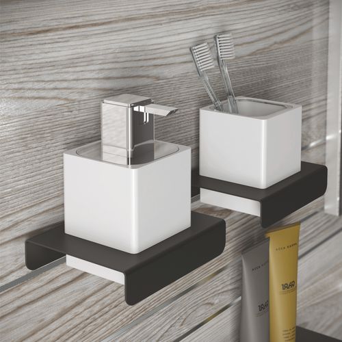 Distributore di sapone professionale - COMPACT - Etrusca Spa - da parete / da incasso / in ceramica
