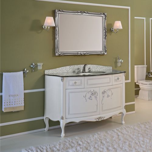 Mobile lavabo da appoggio - TIFFANY - Etrusca Spa - in laminato / in stile / con cassetti