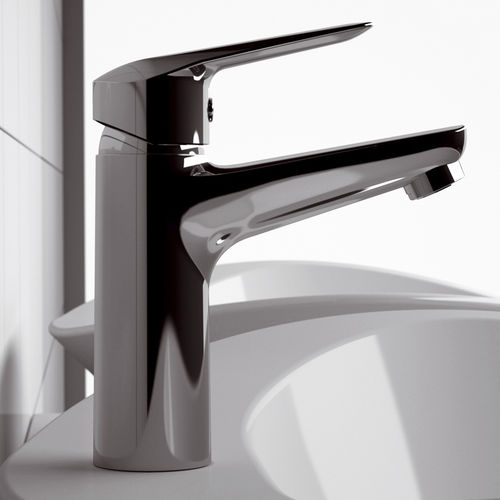 Miscelatore per lavabo - 393ES - Rubinetterie Mariani - da appoggio / in metallo cromato / da bagno