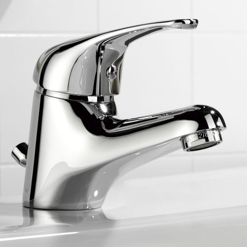 Miscelatore per lavabo - 393E2 - Rubinetterie Mariani - da appoggio / in metallo cromato / da bagno