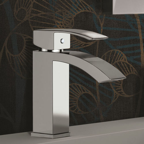 Miscelatore per lavabo - 393MA - Rubinetterie Mariani - da appoggio / in metallo cromato / da bagno