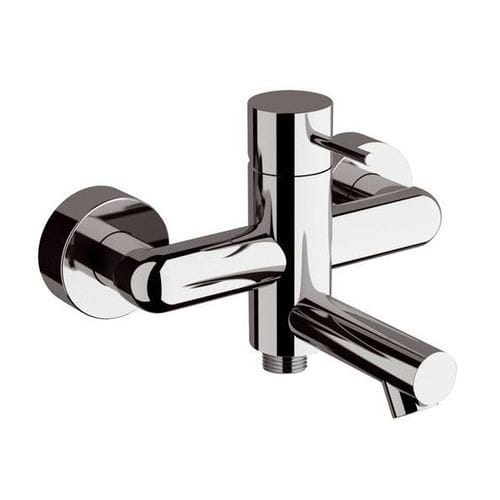 Miscelatore per lavabo - 212UM - Rubinetterie Mariani - da parete / in metallo cromato / da bagno