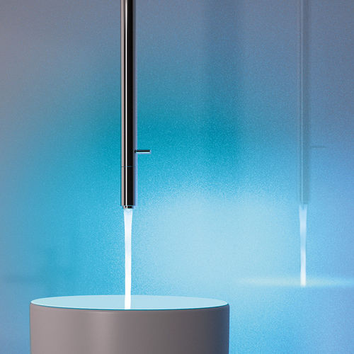 Bocca per lavabo in ottone - 91ASNR - Rubinetterie Mariani - da soffitto / finitura cromata