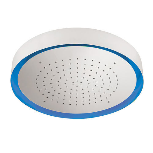 Soffione doccia da soffitto - CAT57 - Rubinetterie Mariani - rotondo / a pioggia / con illuminazione incorporata