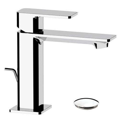 Miscelatore con scarico automatico (pop-up) - 393IC - Rubinetterie Mariani - per lavabo / da appoggio / in ottone cromato
