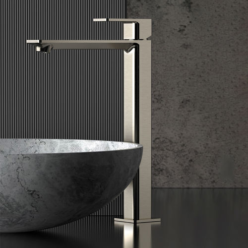 Miscelatore senza scarico - 398IC - Rubinetterie Mariani - per lavabo / da appoggio / in ottone cromato