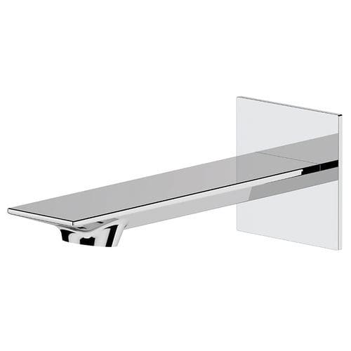 Bocca per lavabo in ottone cromato - 130IC - Rubinetterie Mariani - da parete / finitura cromata