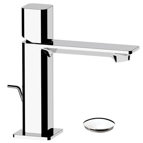 Miscelatore con scarico - 393IQ - Rubinetterie Mariani - per lavabo / da appoggio / in ottone cromato