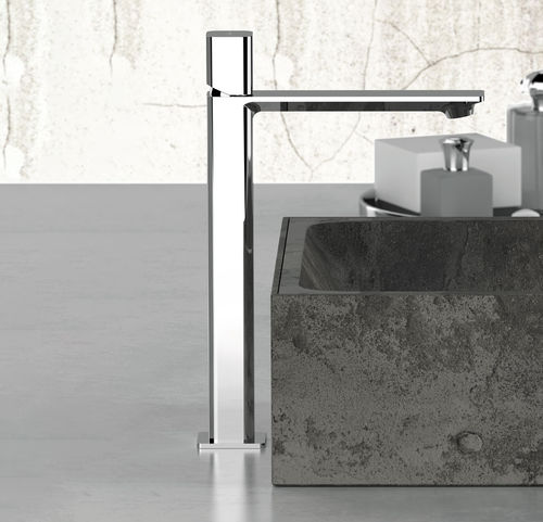 Miscelatore per lavabo - 398IQ - Rubinetterie Mariani - da appoggio / in ottone cromato / da bagno