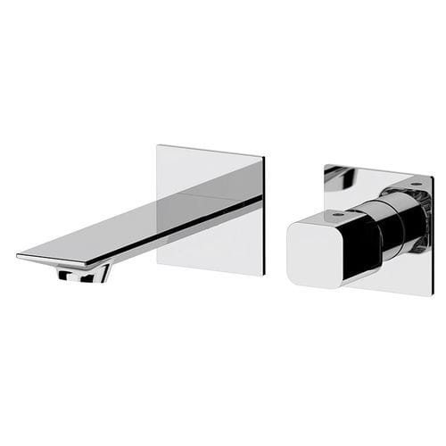 Miscelatore per lavabo - 565IQP - Rubinetterie Mariani - da incasso / da parete / in ottone cromato