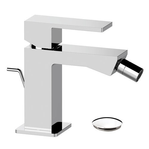 Miscelatore con scarico automatico (pop-up) - 493RE - Rubinetterie Mariani - per bidet / da appoggio / in ottone cromato