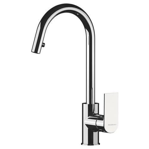 Miscelatore da appoggio - 584AV - Rubinetterie Mariani - in ottone cromato / da cucina / 1 foro