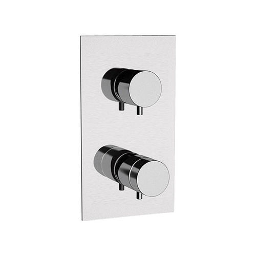 Miscelatore da doccia - 126AV5P2 - Rubinetterie Mariani - da parete / termostatico / in ottone cromato
