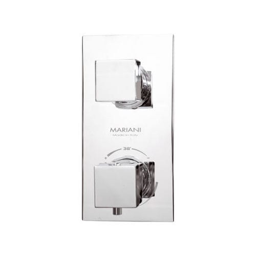 Miscelatore per doccia - 126Q1 - Rubinetterie Mariani - a muro / termostatico / in ottone cromato