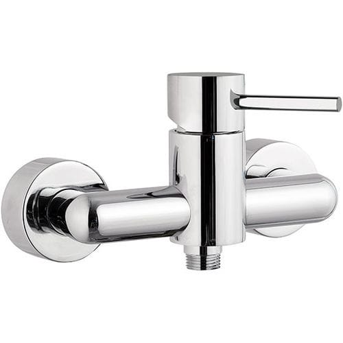 Miscelatore a muro - 252NX - Rubinetterie Mariani - da doccia / in ottone cromato / da bagno