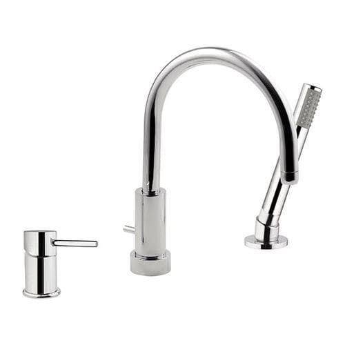 Miscelatore per vasca - 237NX - Rubinetterie Mariani - da appoggio / in ottone cromato / da bagno