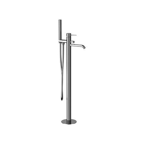 Miscelatore a pavimento - 21ANX - Rubinetterie Mariani - per vasca / in ottone cromato / da bagno