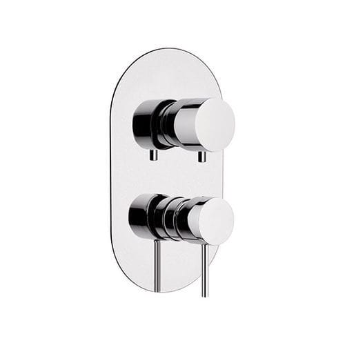 Miscelatore da doccia - 173NXP2 - Rubinetterie Mariani - da parete / in ottone cromato / da bagno
