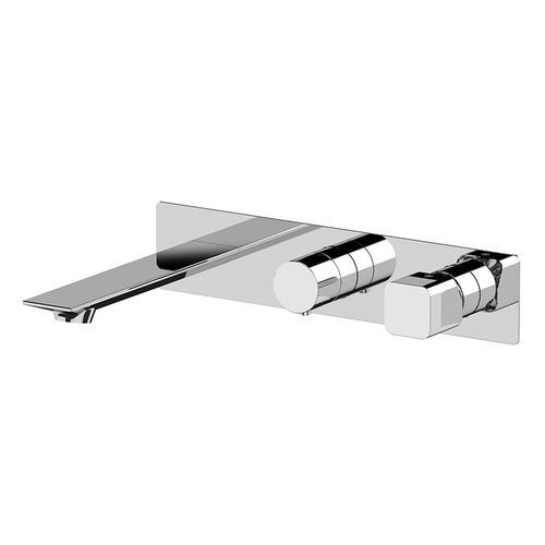 Miscelatore per vasca - 812IQP2WB - Rubinetterie Mariani - a muro / in ottone cromato / da bagno