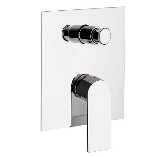 Miscelatore con invertitore - 173AV  - Rubinetterie Mariani - per doccia / a muro / in ottone cromato
