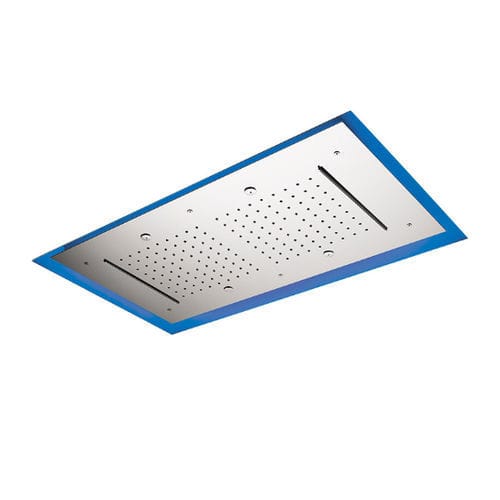 Soffione doccia da incasso a soffitto - CAIR77N2C - Rubinetterie Mariani - da soffitto / rettangolare / a pioggia