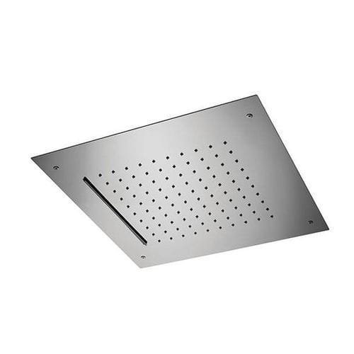 Soffione doccia da incasso a soffitto - SSQ43C - Rubinetterie Mariani - da soffitto / quadrato / a pioggia