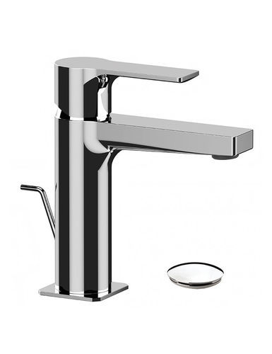 Miscelatore per lavabo - 393TD - Rubinetterie Mariani - in ottone cromato / da bagno / a leva