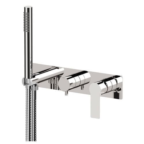 Miscelatore per vasca - 873TDP2WB - Rubinetterie Mariani - da incasso / in ottone cromato / da bagno