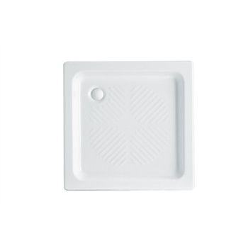 Piatto doccia quadrato - CONTRACT 65X65 - Ceramic Vulcano - da incasso / in ceramica