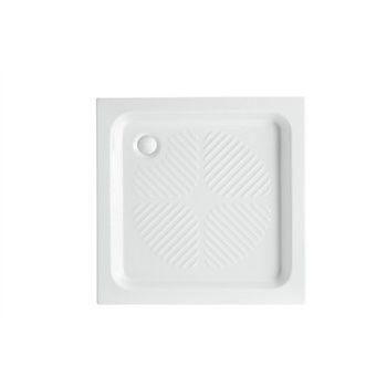 Piatto doccia quadrato - CONTRACT 75x75 - Ceramic Vulcano - da incasso / in ceramica