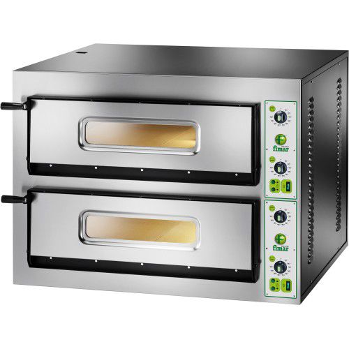 Forno a pizza professionale - FYL/4+4 - Fimar - elettrico / a libera installazione / a 2 camere