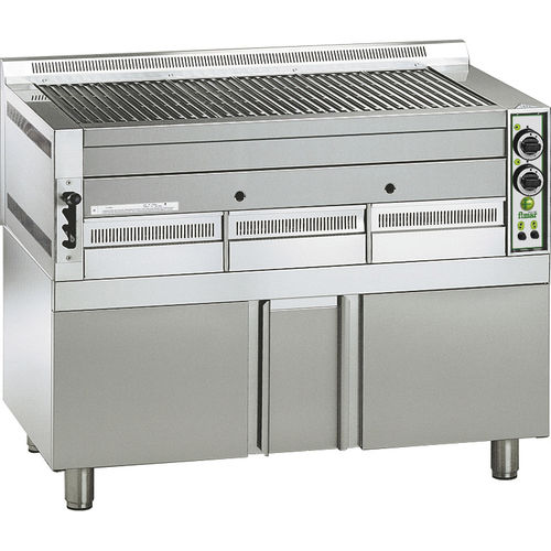 Barbecue a gas - B/115 - Fimar - a carbonella / professionale / fisso